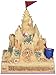 Jim Shore Heartwood Creek Building Dreams Sandcastle Stone Resin Figurine, 5”