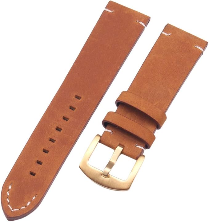 Correas de Reloj de Cuero Vintage Italianas Hombres 18 20 ...