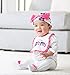 Gerber Baby-Girls Novelty Cap, Flowers, 0-6 Months (Pack of 2)