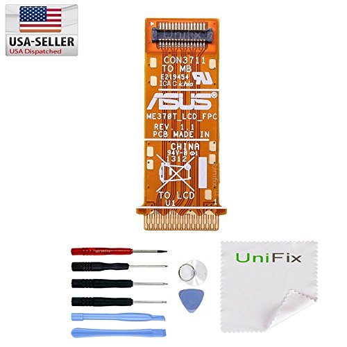 Unifix-LCD Flex Cable Ribbon Connector Replacement Part for ASUS Google Nexus 7 + Tool Kit