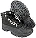 LABO Men's Winter Snow Boots Shoes Waterproof Insulated Lace UP (D,M)
