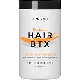 KERAZON Brazilian Hair BTX Treatment mask 32oz 946ml provides repair for damaged, dry, smoothing. New packaging, original formula. Salon size