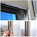 Sumnacon Frameless Adhesive Pile Weather Strip (1 Pcs Grey)