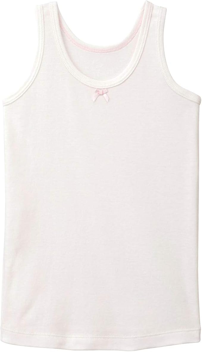 Amazon Co Jp ワコール ベビー Wacoal Baby 女児肌着 ノースリーブ Bgn100 Wh 80 90 服 ファッション小物