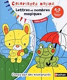 Lettres et nombres magiques, moyenne section 4-5 ans : Cahier double by 