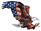 American Glory Shaped - Bald Eagle Shaped Flag Puzzle - 900 Pc Jigsaw Puzzle by SunsOut