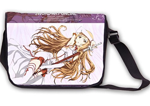 Siawasey Sword Art Online Anime Kirigaya Kirito Messenger Bag Backpack Shoulder Bag - Image 196