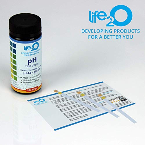 pH Test Strips for Urine & Saliva 100ct | Alkalinity & Acidity Testing Strips to Test Body pH Blanace & Levels | Plan a Healthy Diet & Monitor The Food Intake with Our Urinalysis Urine pH Testing Kit