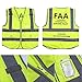 MYRIANN Drone Safety Reflective Vest with Commercial Drone Pilot Please Do Not Disturb,Compatible with DJI Inspire,DJI Phantom 3 4, DJI Mavic Pro Holy Stone DBPOWER MJX Force1 Drone (Green, XXL)