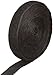 VELCRO 1003-AP-PB/L Black Nylon Woven Fastening Tape, Sew-On Loop Only, 3/4