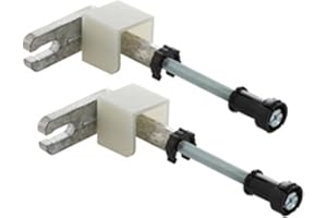 GEBERIT 111.815.00.1 Wall Anchor Set for Individual Assembly DUOFIX, 24.6 x 1.2 x 16.4 cm, Chrome