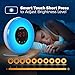 GoLIFEuP Wake Up Light Alarm Clock with Touch LED Display, Sunset and Sunrise Simulation, with 6 Natural Sounds, FM Radio and USB Charger - Perfect for Gift for Heavy Sleepers