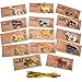 JOYIN 28Pack Gifts Cards with Zoo Animals Figures for Boys Girls, Greeting Cards for Classroom Exchange, Kids Party Favors School Game Prize Toys