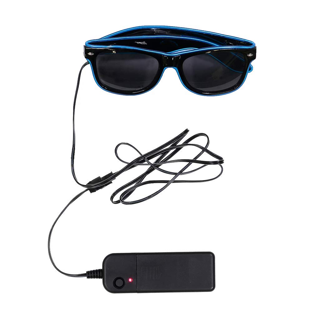 Dress Up America Light Up LED Party Glasses - LED Light Up Glasses for Party and Dress Up Set