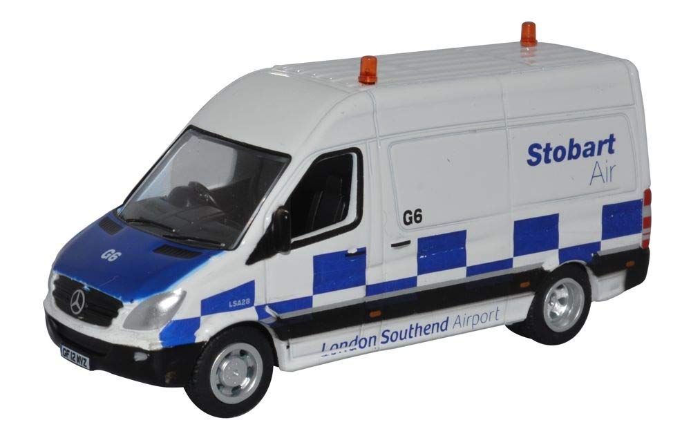 Oxford Diecast 1:76 Mercedes Sprinter Van Stobart Air Collectable model 76MSV001