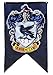 Hogwarts School of Witchcraft Banner for Harry Wizardry Flag Poster Wall Decals Magical Wizard School Crest Party Decoration (Ravenclaw)