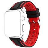 For Apple Watch Band, Copbis Silicone and Sport Replacement Straps Watch Wristband for Iwatch Bands