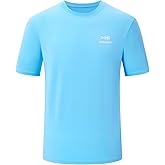 BASSDASH Men’s UPF 50+ Short Sleeve Fishing Shirts Performance Cooling UV Sun Protection Hiking T-Shirts