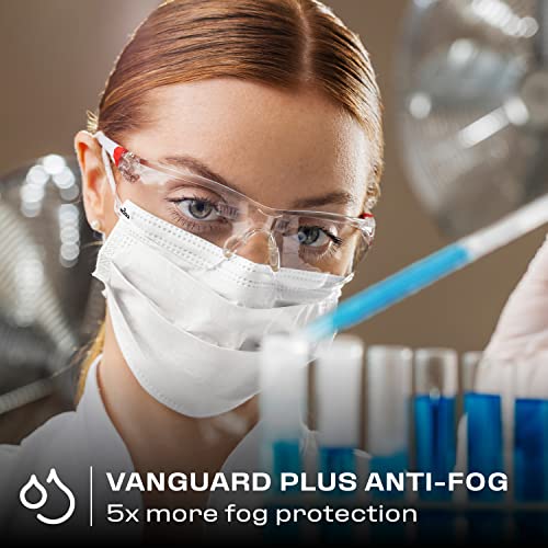 NoCry Clear Safety Glasses for Men and Women; Lightweight Work Glasses