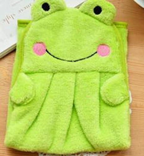 Nursery Hand Towel Soft Plush Fabric Cartoon Animal Wipe Hanging Bathing Towel for Kid pwodwi ti bebe kado (1pc, style 1)