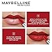 Maybelline Color Sensational Lipstick, Lip Makeup, Matte Finish, Hydrating Lipstick, Nude, Pink, Red, Plum Lip Color, Ravishing Rose, 0.15 oz; (Packaging May Vary)