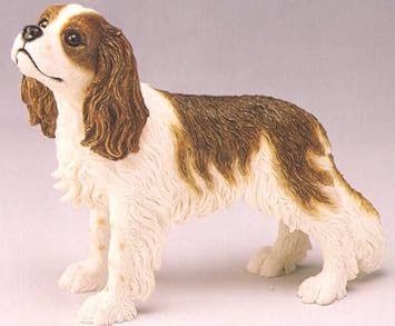 Amazon.com: Cavalier King Charles Spaniel Dog Figurine by The Leonardo