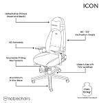 Noblechairs ICON, disegno