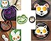 stbeyond Fried Egg Molds set- Non Stick Silicone Fried Egg Molds Pancake Rings - Funny Style with Bunny, Owl, Dog,Frog and Cat (set of 5)
