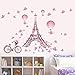 Wall Sticker, Hatop New Butterfly Flower Fairy stickers Bedroom Living Room Walls (A)