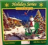Holiday Series Sparkles in Light 100 Piece Jigsaw - Alan Giana Sweet Holidays