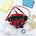 Toddler Backpack with Leash Never Lets Your Kids Get Away! Cute Child Safety Harness Bag for Pre-School! Keeps Essential Items Ready for Childcare! Great for Boys and Girls ! (Old Red)
