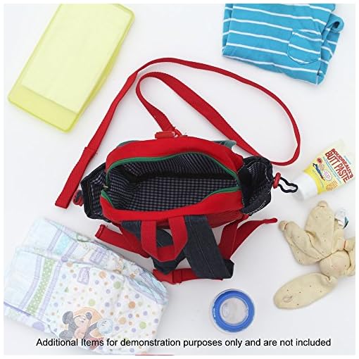 Toddler Backpack with Leash Never Lets Your Kids Get Away! Cute Child Safety Harness Bag for Pre-School! Keeps Essential Items Ready for Childcare! Great for Boys and Girls ! (Old Red) - Image 8