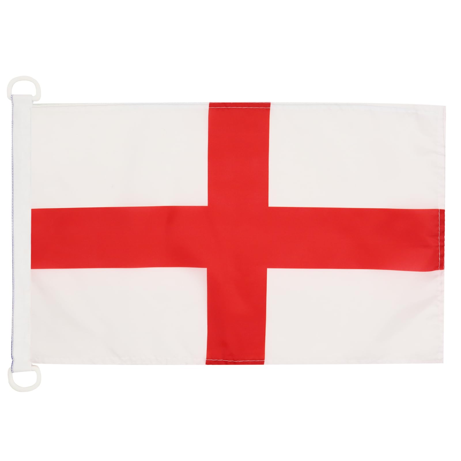 AZ FLAG - England Nautical Flag - 18'' x 12'' - For Outdoor and Boat - English Banner Knitted Polyester with Two Plastic Rings - Vivid Colors - 12x18 in - 45x30 Cm