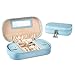 Vlando Small Tassels Jewelry Box Girls Gift Case (Blue)
