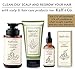 Ginger Rhizome & Kaffir Lime Shampoo - Natural Oily Scalp & Greasy Hair Treatment - Men & Women - Pure Thickening, Growth & Volume - No Paraben, No Fragrance, No SLS, SLES