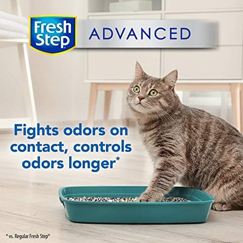 Fresh Step Clean Paws Unscented Low Tracking Clumping Cat Litter Top