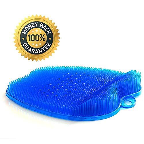 Shower Foot Scrubber Feet Cleaner Non Slip Pad Massage Mat 11" x 10