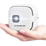 Cinemood TV - First LTE Portable Projector with Sim Card Slot for Indoor and Outdoor Movies 150'' Projection Up to 3 Hours Ba