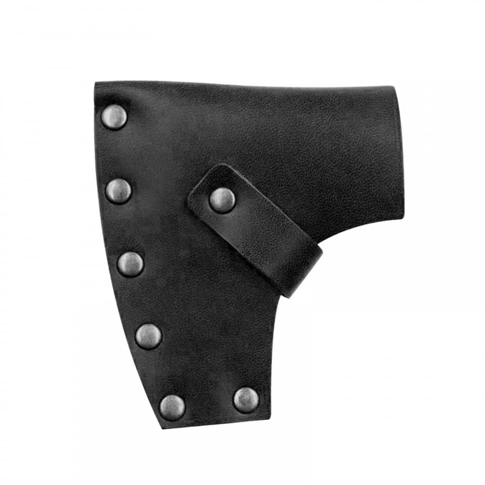 DONGKER Axe Sheath, Leather Hatchet Cover with Adjustable Belt for Camping Accessories