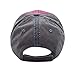 Jade Texas Longhorn Pink Distressed Baseball Cap/Hat 100% Cotton