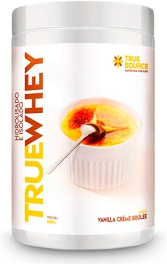 True Whey Vanilla Creme Brulee 418g - Hidrolisada Isolada