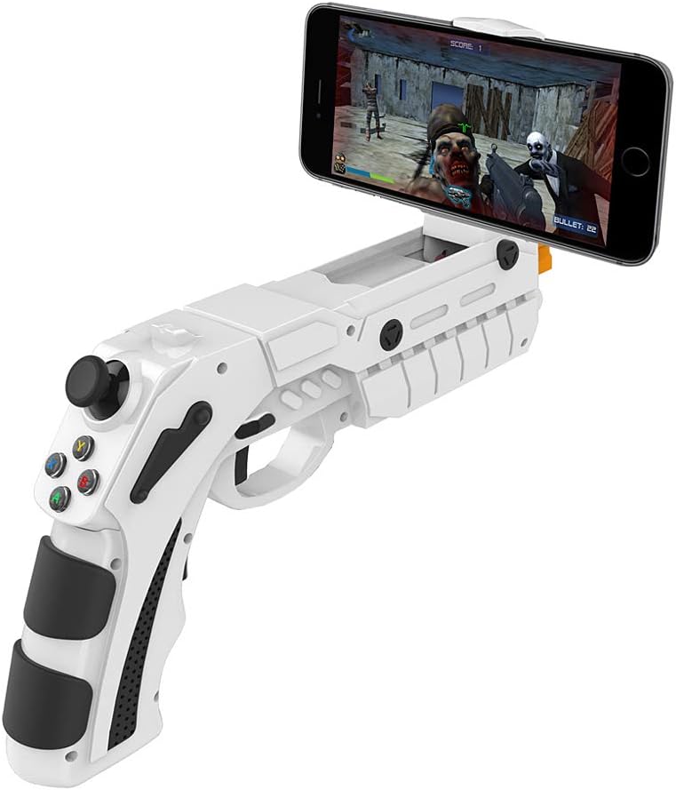DZYXSB Bluetooth Game Controller AR Gamepad Wireless Game pad for Android Smartphone for iOS 7.0 iPhone X Support 4-6" Phone