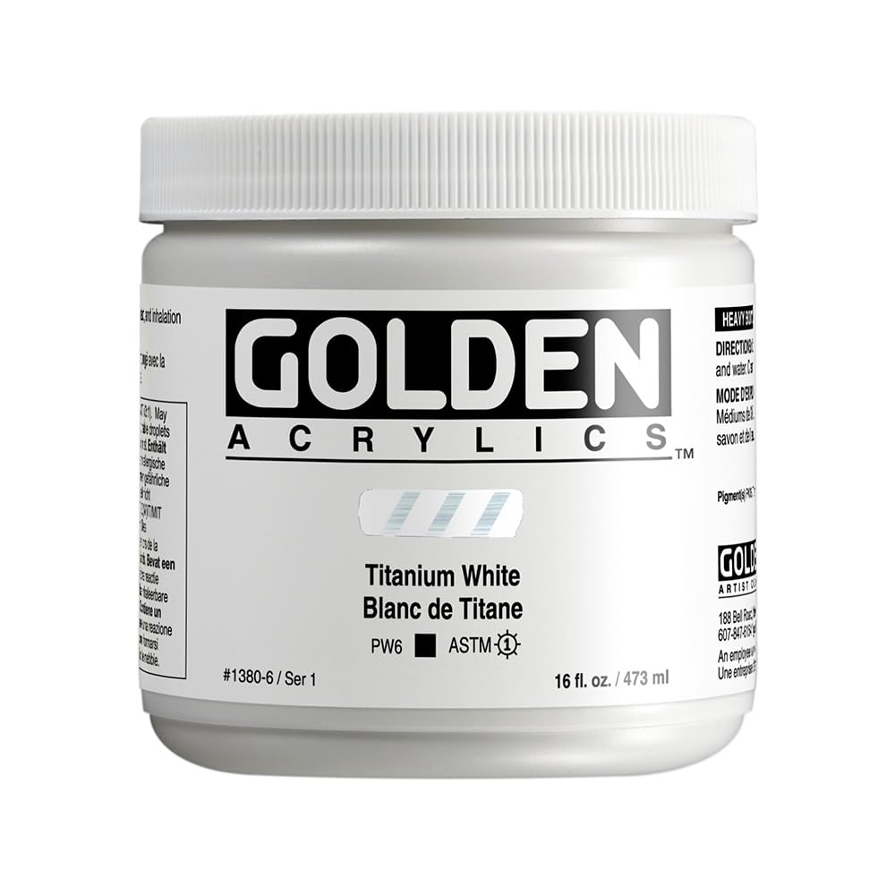 Golden Artist Colors H/Body 473Ml Titanium White I