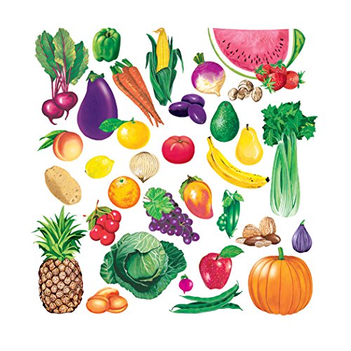 Little Folks Visuals LFV22319 Fruits & Vegetables Combo Set Flannel Boards