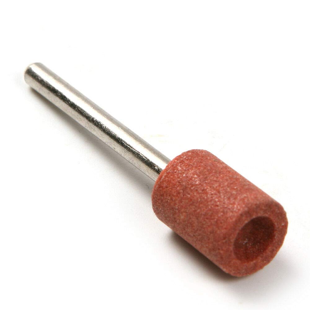 Lot De 10 Têtes De Meulage En Corindon Brun - Formes Variées Pour Outil Rotatif - 9