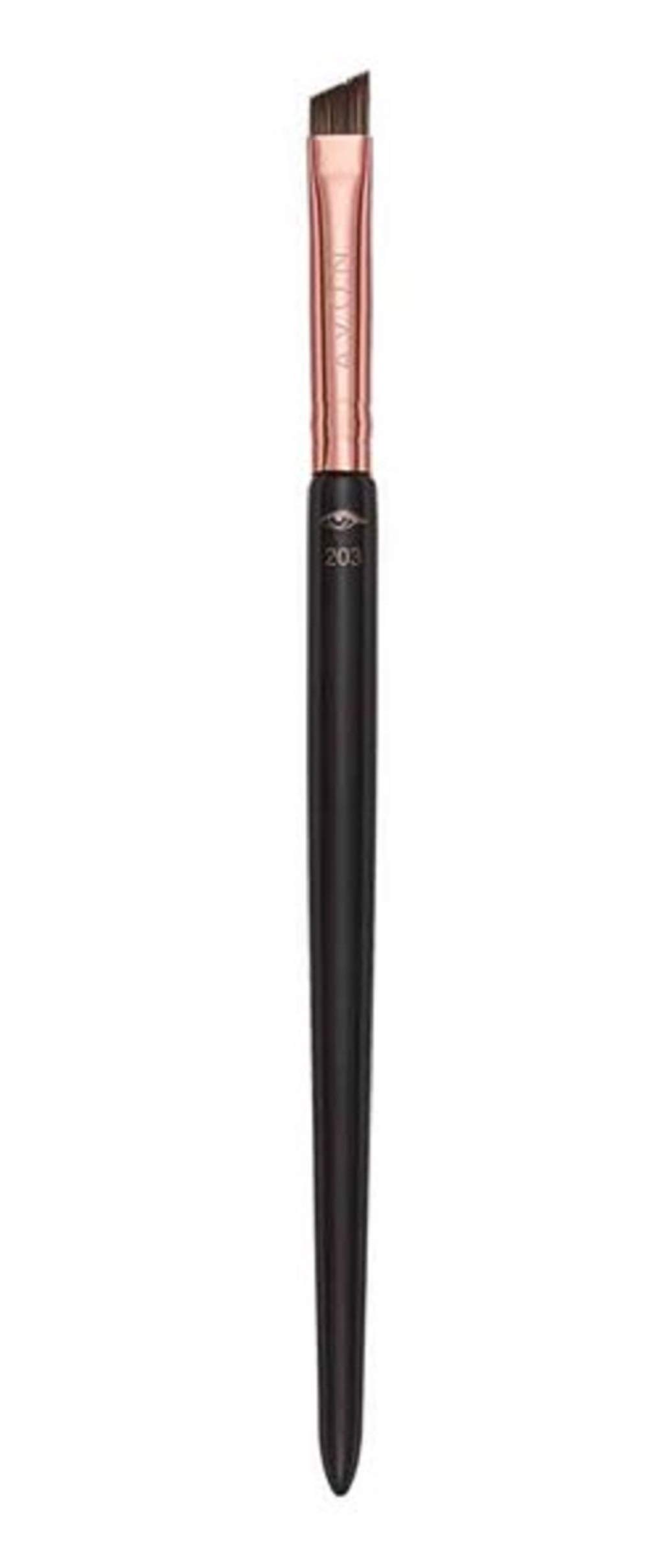 Eyeliner brush by Avon – angled nylon bristles - approximately 145mm in length - PVC protective sleeve - vegan friendly.
