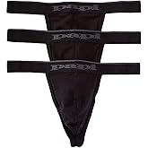 Papi Men's 3-Pack Premium Fashion Cotton Active Stretch Thong