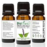 BioFinest Patchouli Oil - 100% Pure Patchouli Essential Oil - Premium Organic - Therapeutic Grade - Aromatherapy - Best for Depression - Promote Restful Sleep - FREE E-Book (10ml)