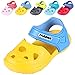 Comwarm Toddler Girl Boy Summer Closed Toe Sandals Anti-slip Lightweight Beach Clog Shoes For Little Kids YL15