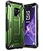 Galaxy S9 Case, SUPCASE Unicorn Beetle Series Premium Hybrid Protective Clear Case for Samsung Galaxy S9 2018 Release, Retail Package (Frost/Green)